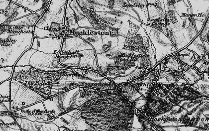 Old map of Lordsley in 1897