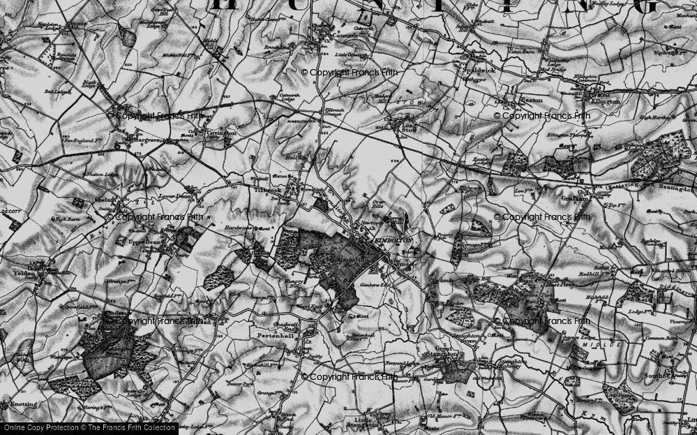 Old Map of London End, 1898 in 1898