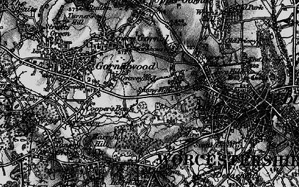 Old map of London Fields in 1899