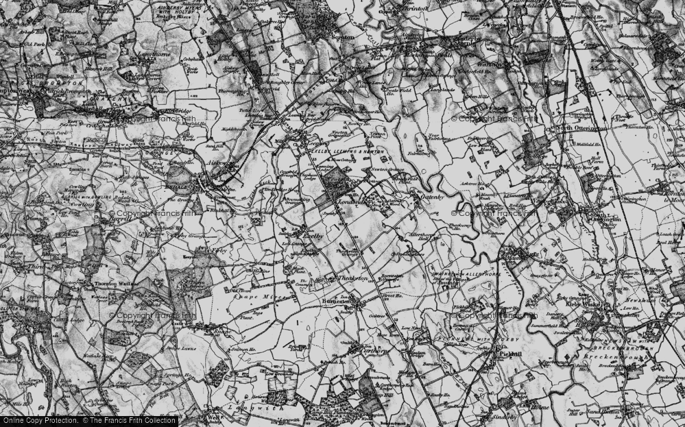 Historic Ordnance Survey Map of Londonderry, 1897