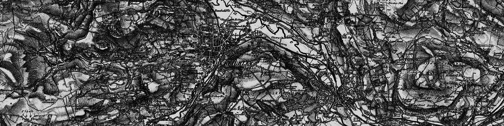 Old map of Long Lee in 1898