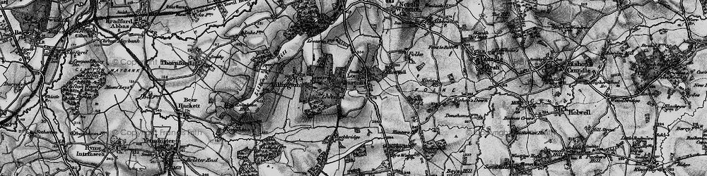 Old map of Longburton in 1898