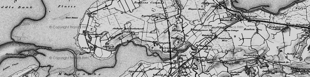 Old map of Longcroft in 1897