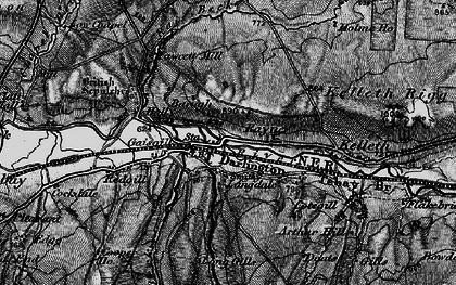 Old map of Longdale in 1897
