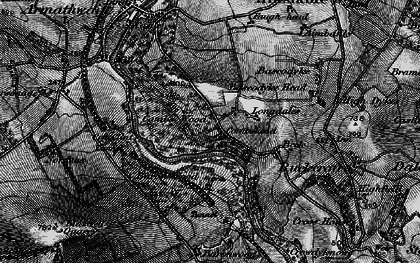 Old map of Longdales in 1897