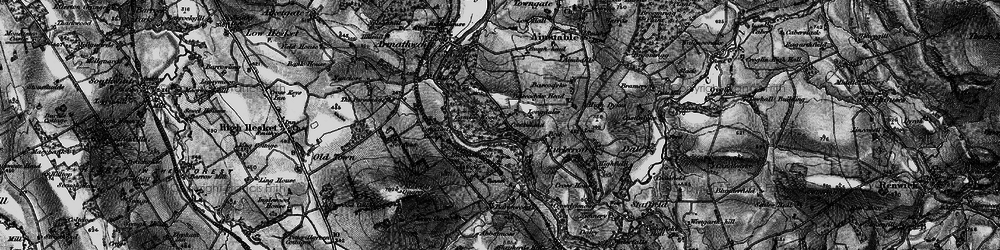 Old map of Baron Wood in 1897