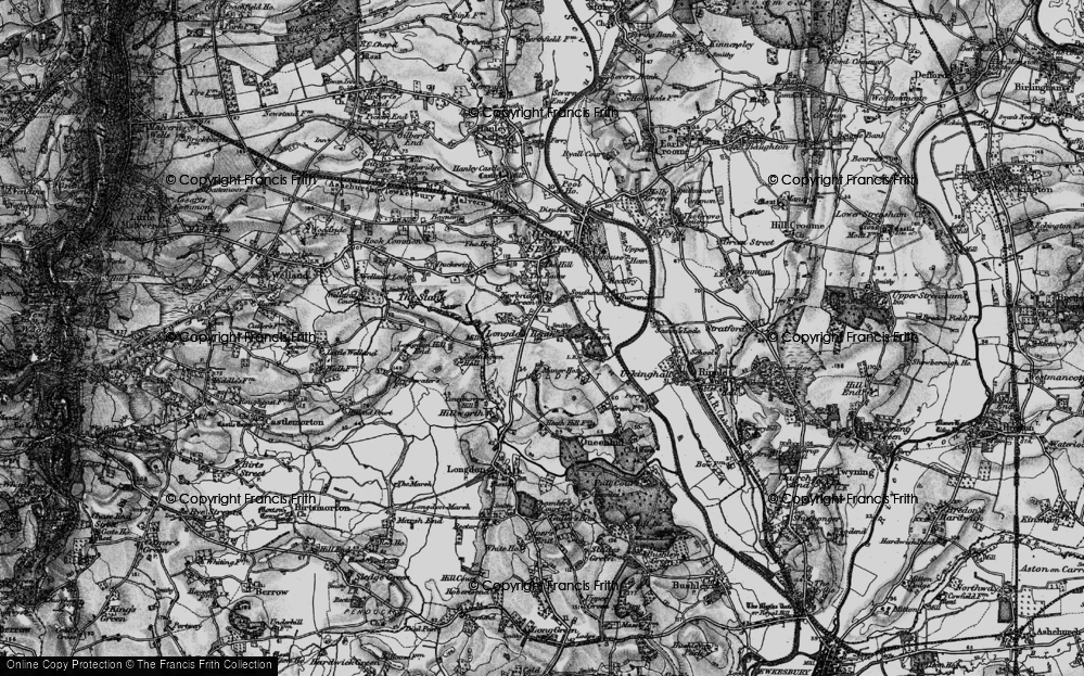 Old Maps of Eastington Hall, Hereford & Worcester