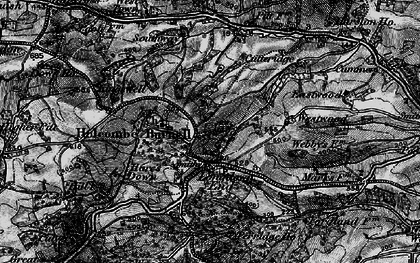 Old map of Longdown in 1898