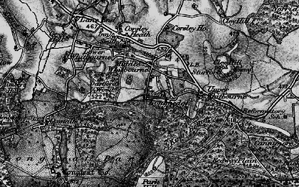 Old map of Longhedge in 1898