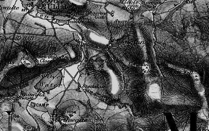 Old map of Longlands in 1897