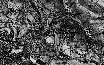 Old map of Longshaw in 1897