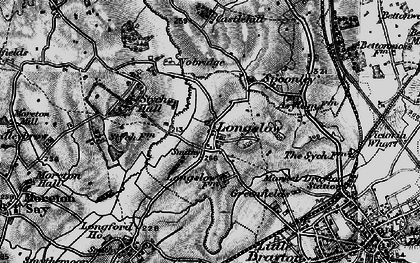 Old map of Longslow in 1897