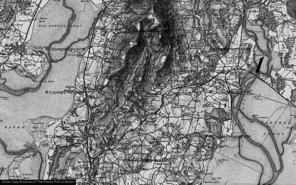 Old Map of Loppergarth, 1897 in 1897
