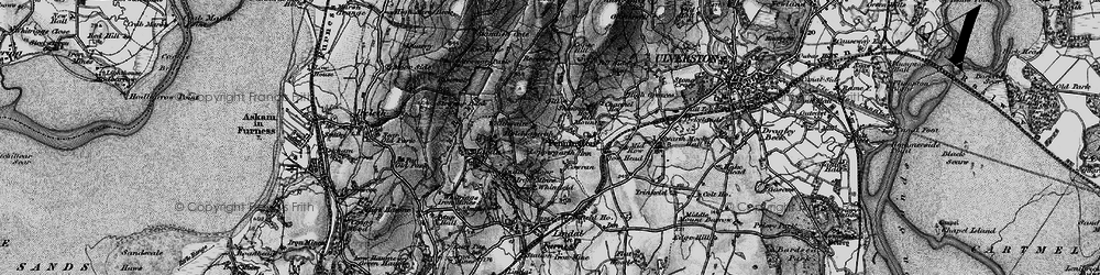 Old map of Loppergarth in 1897