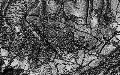 Old map of Lords Wood in 1895