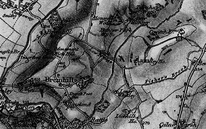 Old map of Fisher's Brook in 1898