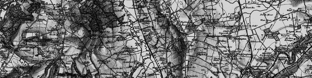 Old map of Low Eighton in 1898