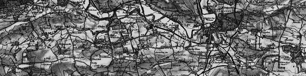 Old map of Low Etherley in 1897