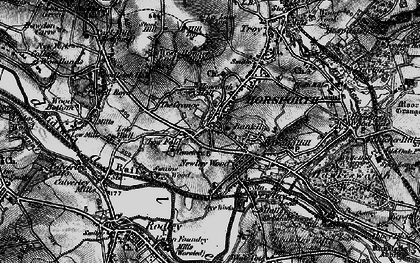 Old map of Low Fold in 1898