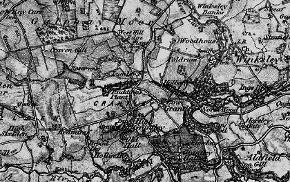 Old map of Low Grantley in 1897