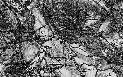Old map of Barrock Fell in 1897