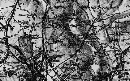 Old map of Low Hill in 1899