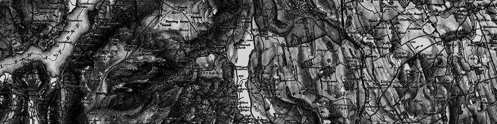 Old map of Brown Beck in 1897