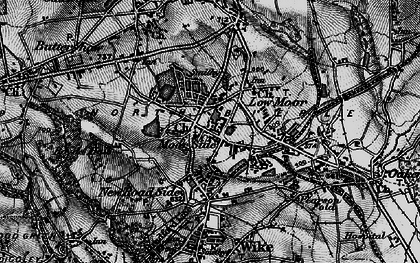 Old map of Low Moor in 1896