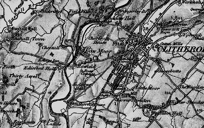 Old map of Brungerley Br in 1898