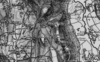 Old map of Low Newton in 1898