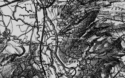 Old map of Low Snaygill in 1898