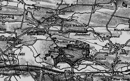 Old map of West Woodside in 1897