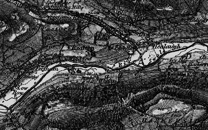 Old map of Low Whita in 1897