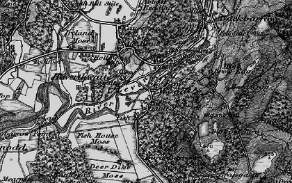 Old map of Low Wood in 1898