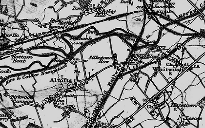 Old map of Lower Altofts in 1896