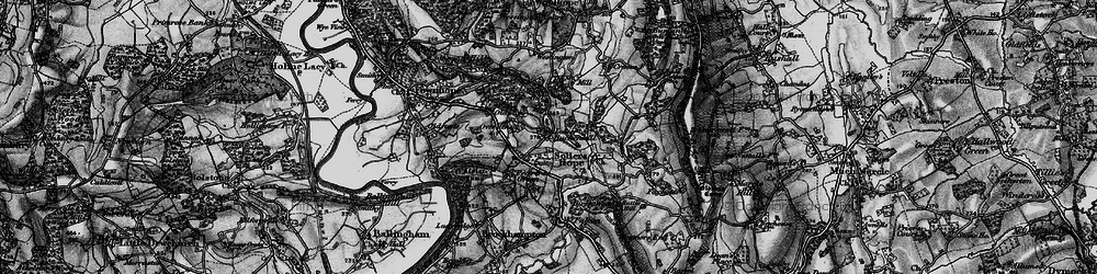 Old map of Lower Buckenhill in 1896