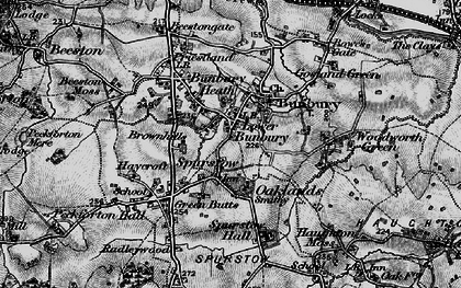 Old map of Lower Bunbury in 1897