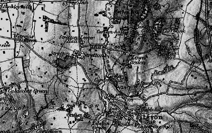 Old map of Lower Carden in 1897