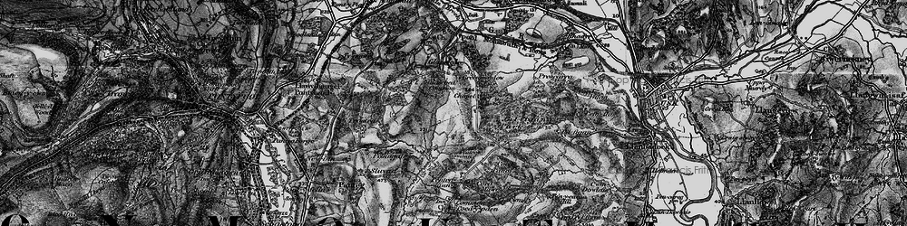 Old map of Lower Common in 1897