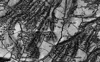Old map of Lower Cox Street in 1895