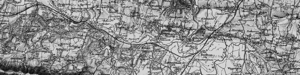 Old map of Lower Fittleworth in 1895