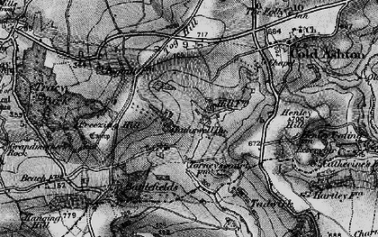 Old map of Tog Hill in 1898