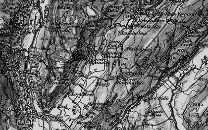 Old map of Lower Hawthwaite in 1897