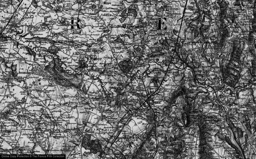 Old Map of Lower Heath, 1897 in 1897