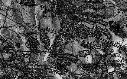 Old map of Lower Highmoor in 1895
