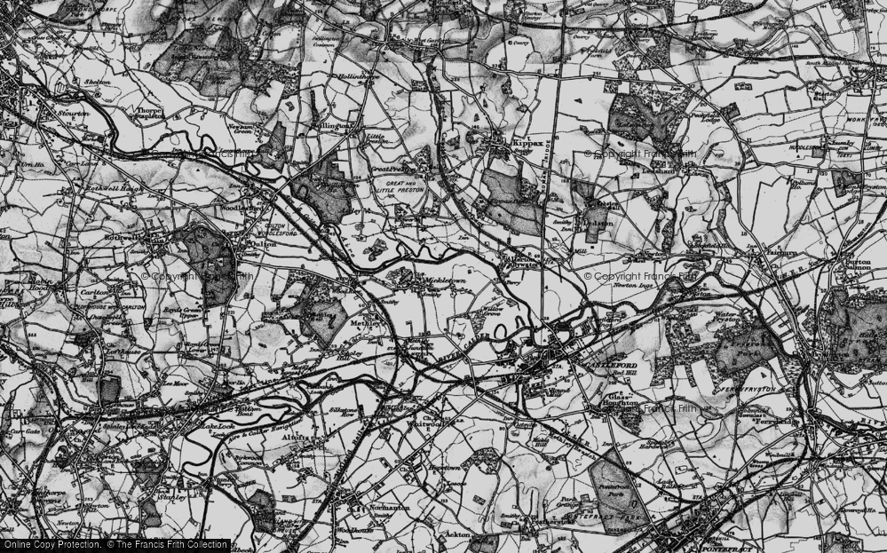 Lower Mickletown, 1896