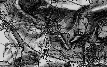 Old map of Lower Milton in 1898