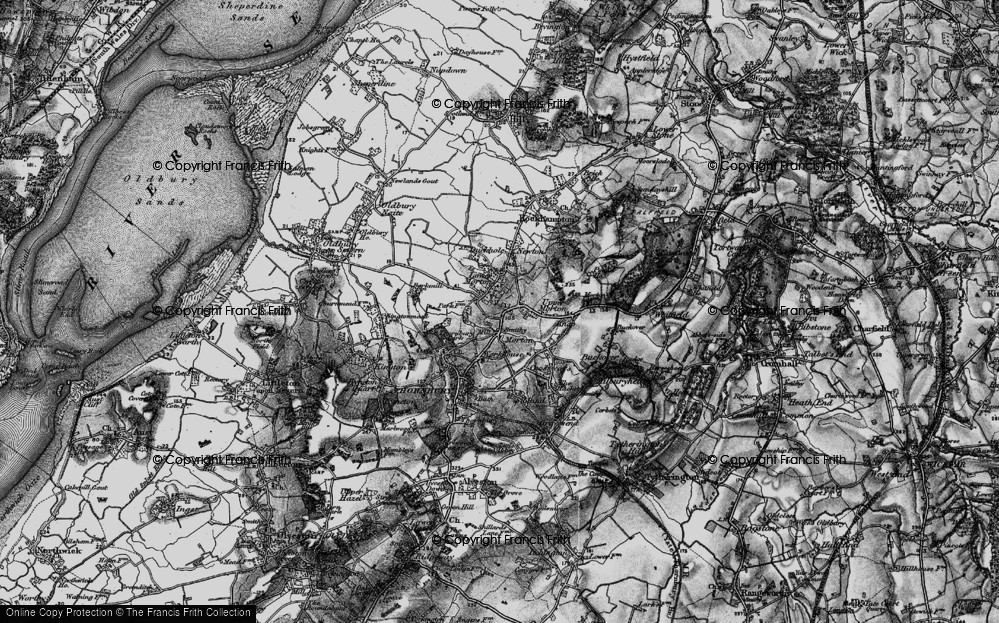 Old Map of Lower Morton, 1897 in 1897