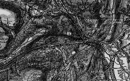 Old map of Lower Race in 1897