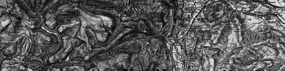 Old map of Lower Race in 1897